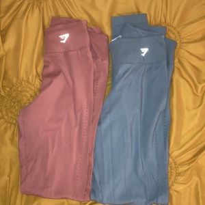 2 gymshark leggings